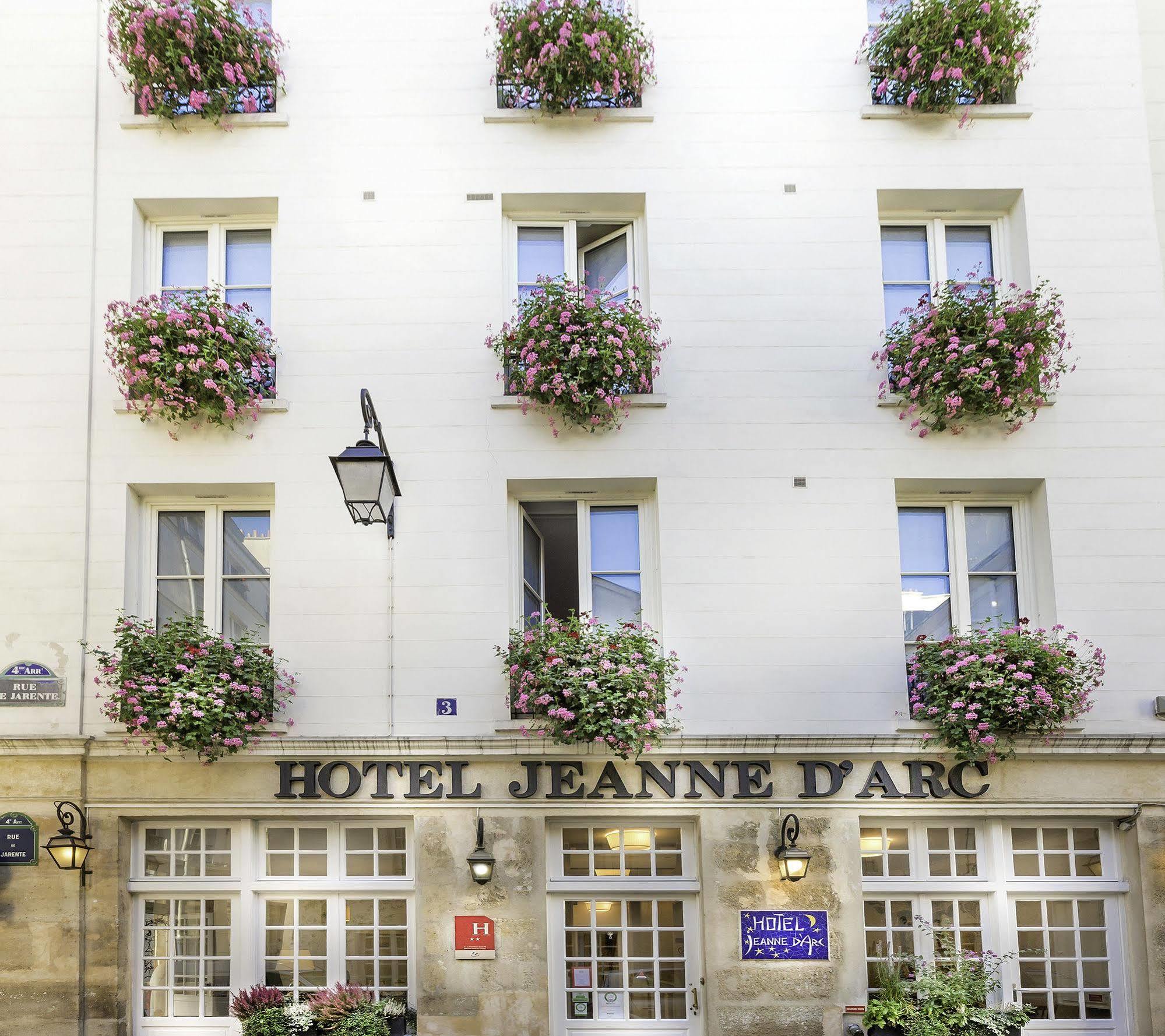 Hotel Jeanne D'Arc Le Marais Paris Bagian luar foto